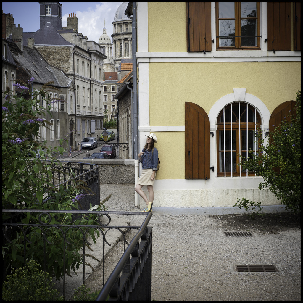 On the city wall