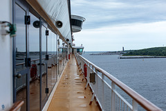 Laboe in Sicht