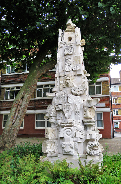 the shared, community sculpture  by austin emery etc. bermondsey