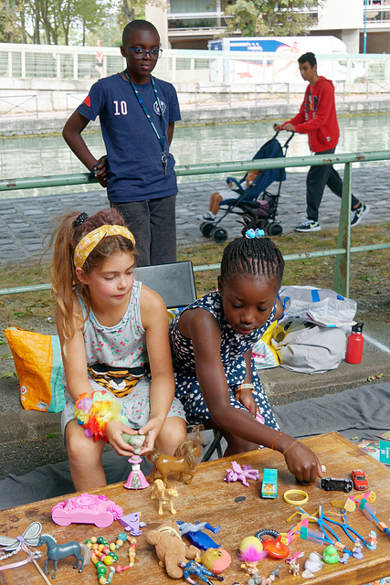 Brocante pour les enfants par les enfants