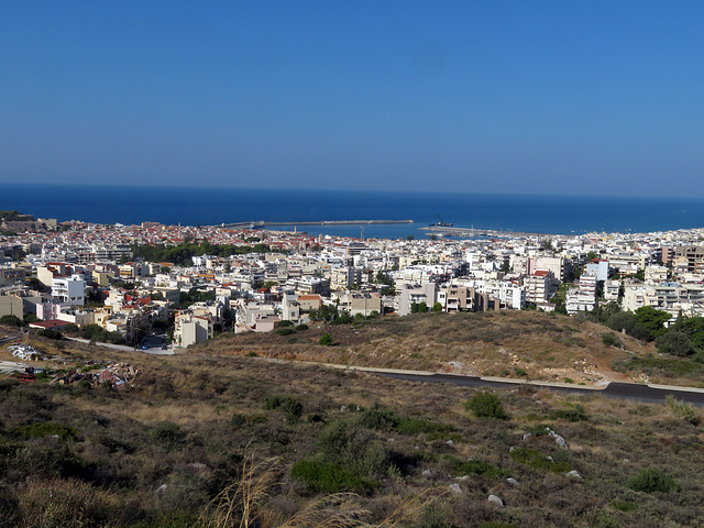 Rethymnon von oben