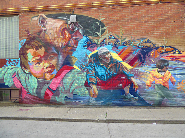 Mural in Toronto