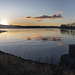 Confluence of the River Clyde and the River Leven at Sunset