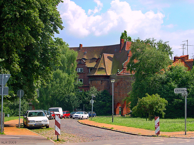 Lübeck, am Burgtor