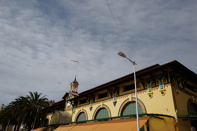 marché couvert, Menton