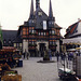 Rathaus Wernigerode im Oktober 2001