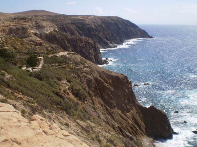 Porto Santo mid-northern coast.