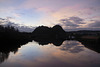 Dumbarton Rock at Dawn