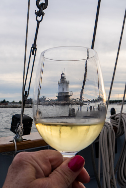 Lighthouse in a glass