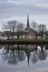 River Leven Reflection