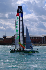 America's Cup Portsmouth 2015 Saturday Groupama 1