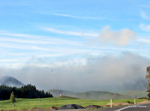 Misty Landscape.