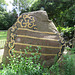 copy of jellinge stone at danish church, st katherine's regents park, london