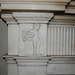 Detail of Chimneypiece, Staircase Hall, The Mansion, Church Street, Ashbourne, Derbyshire