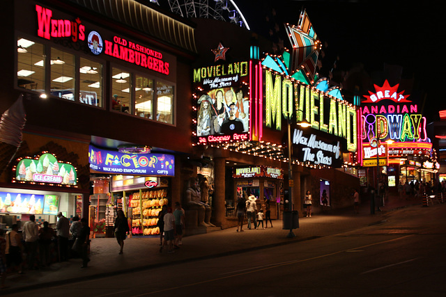 Nighttime on Clifton Hill (Explored)