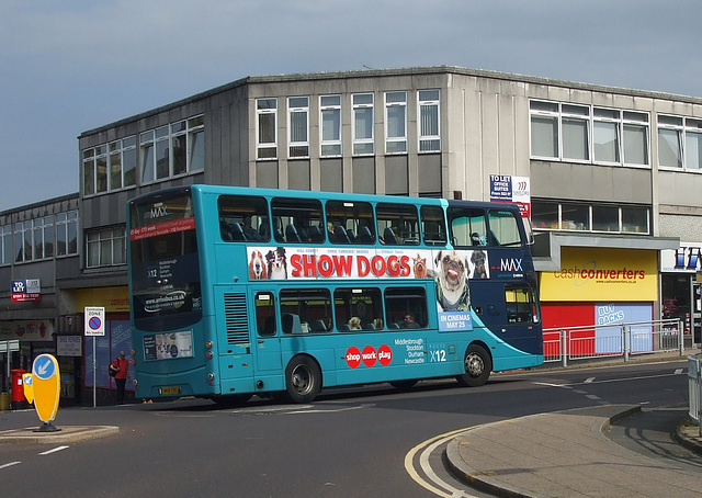 DSCF2594 Arriva 7618 (NK61 EBG) in Gateshead - 1 Jun 2018