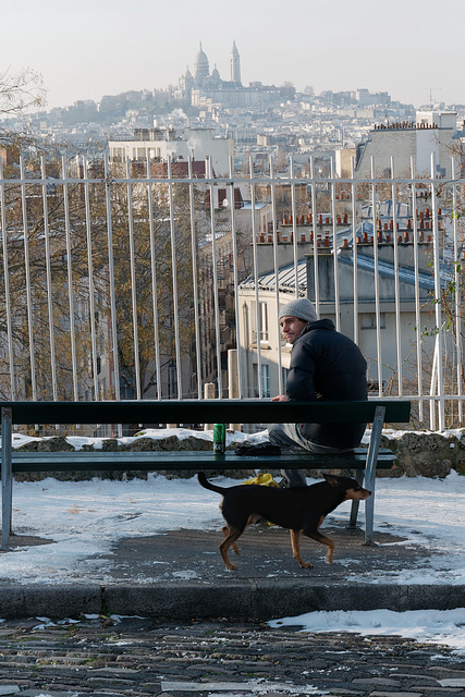 Vue sur Montmartre