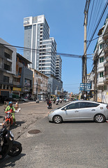 Scène urbaine du Cambodge
