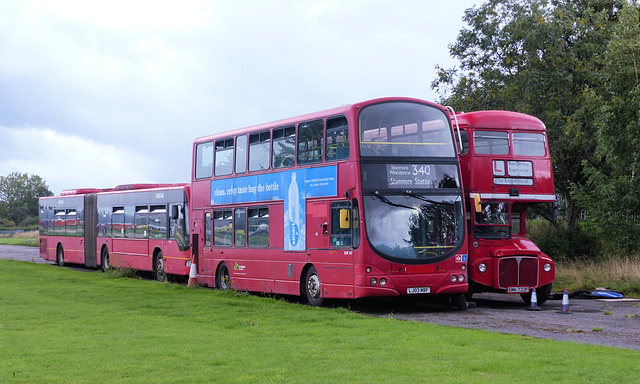 Buses at North Weald (5) - 28 August 2020