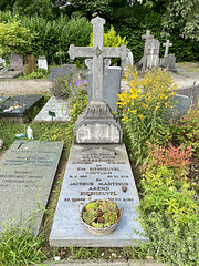 Grave of the writer J.M.A. Biesheuvel