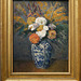 "Dahlias dans un grand vase de Delft" (Paul Cézanne - vers 1873)