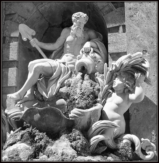 Abbazia di San Martino delle Scale, Fontana del fiume Oreto