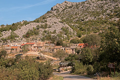 Starigrad - Der Weiler Dokoze an der Bergstraße nach Veliko Rujno