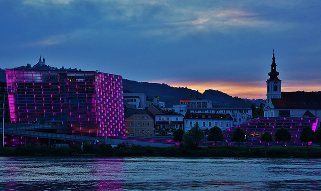 Das Ars Electronica Center in Linz