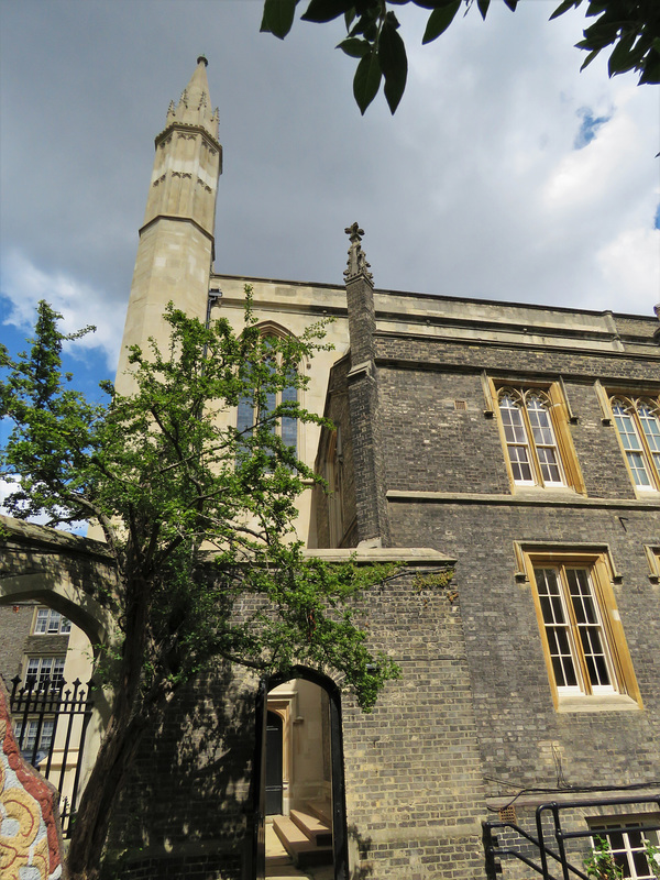 danish church, st katherine's regents park, london c19 built by ambrose poynter 1826