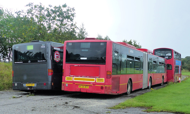 Buses at North Weald (6) - 28 August 2020