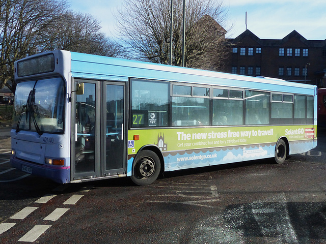 First 42140 at Havant Bus Station (2) - 30 January 2015
