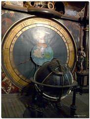Dettaglio dell'orologio astronomico