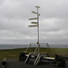 Signpost On Grimsey