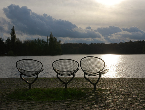 Am Außenmühlenteich in Hamburg-Harburg