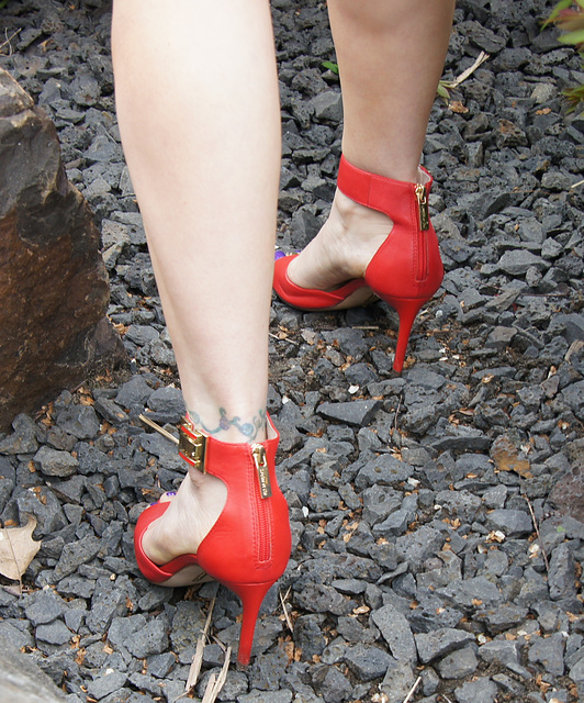 red heels