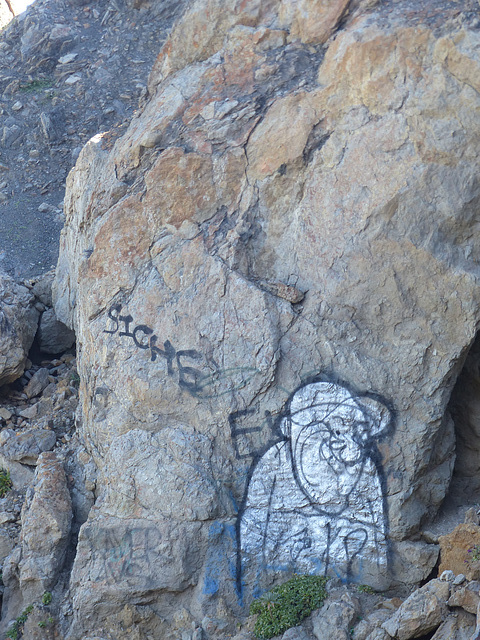 Graffito at Point Lobos (1) - 16 April 2016