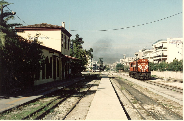 Elefsis Railway Station