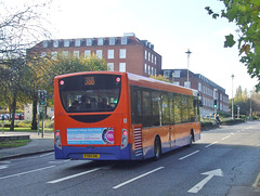 DSCF5296 Centrebus 593 (YY64 GWL)  in Welwyn Garden City - 25 Oct 2018