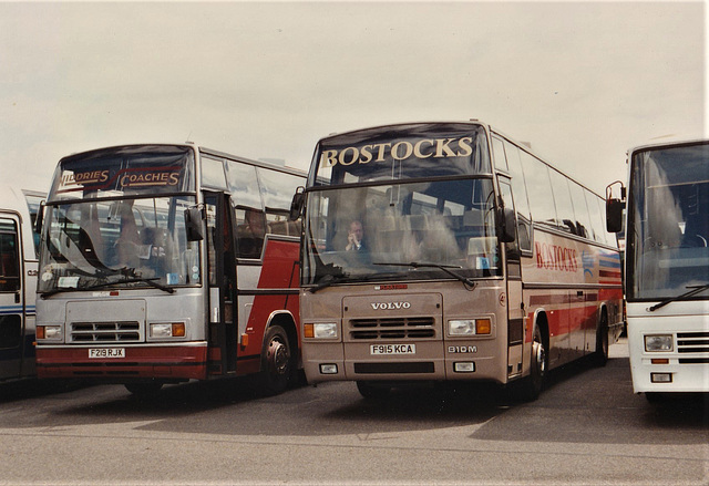 Niddrie’s F219 RJX and Bostock’s F915 KCA at RAF Mildenhall – 24 May 1997 (356-12A) Niddrie’s F219 RJX and Bostock’s F915 KCA at RAF Mildenhall – 24 May 1997 (356-12A)