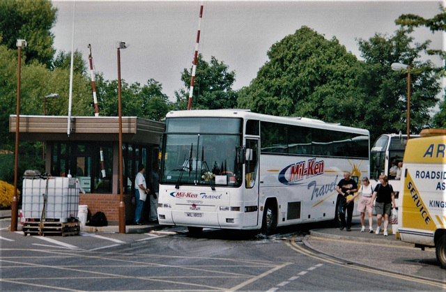 Mil-Ken Travel MIL 1803 (M36 KAX) at RAF Mildenhall – 26 May 2001 (465-06)