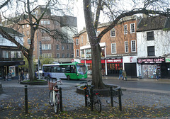 First Eastern Counties 63319 (SK65 PWZ) in Norwich - 2 Dec 2022 (P1140246)