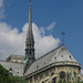 La flèche de Notre-Dame de Paris