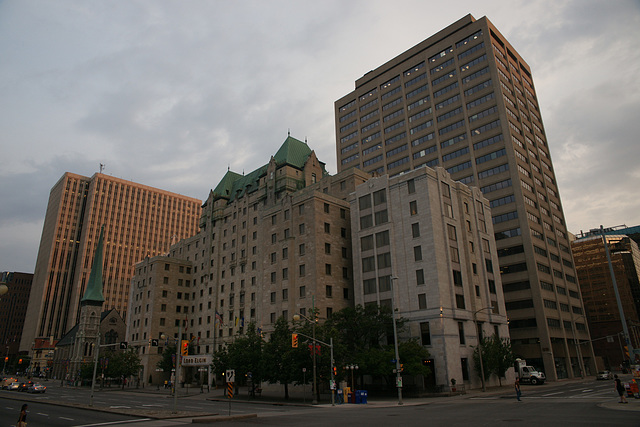 Elgin Street At Sunset