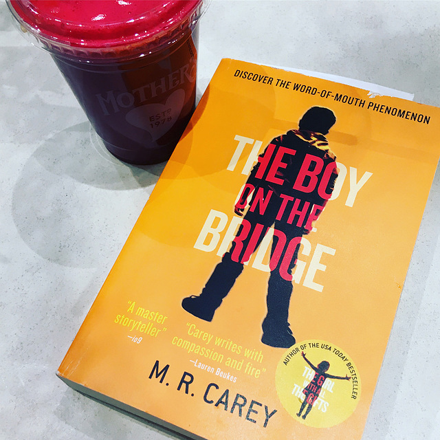 Reading with beet juice