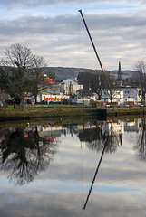 River Leven Reflection