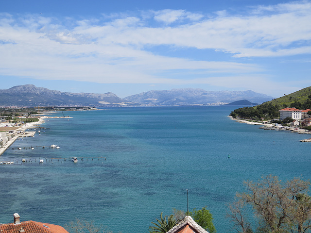 Trogir : la baie de Kastela.