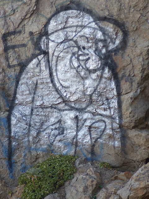 Graffito at Point Lobos (2) - 16 April 2016