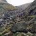Stickle Ghyll and the path to Stickle Tarn (scan from October 1991)