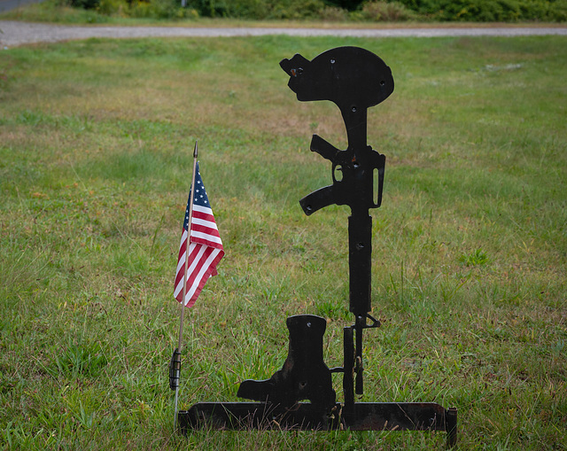 Roadside Memorial - Leeds, MA