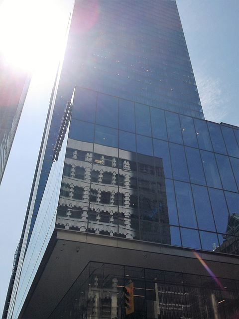 Skyscraper reflection